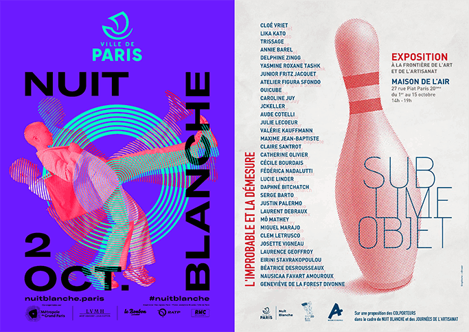 Expo Sublime Objet / Nuit Blanche / Paris